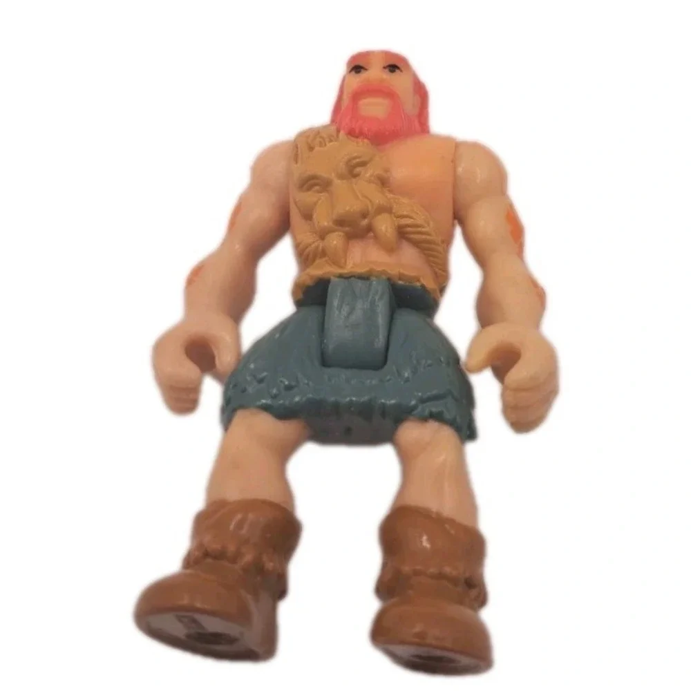 Vtg Imaginext Caveman From DINOSAURS Red Beard Action Figure Fisher Price 2004